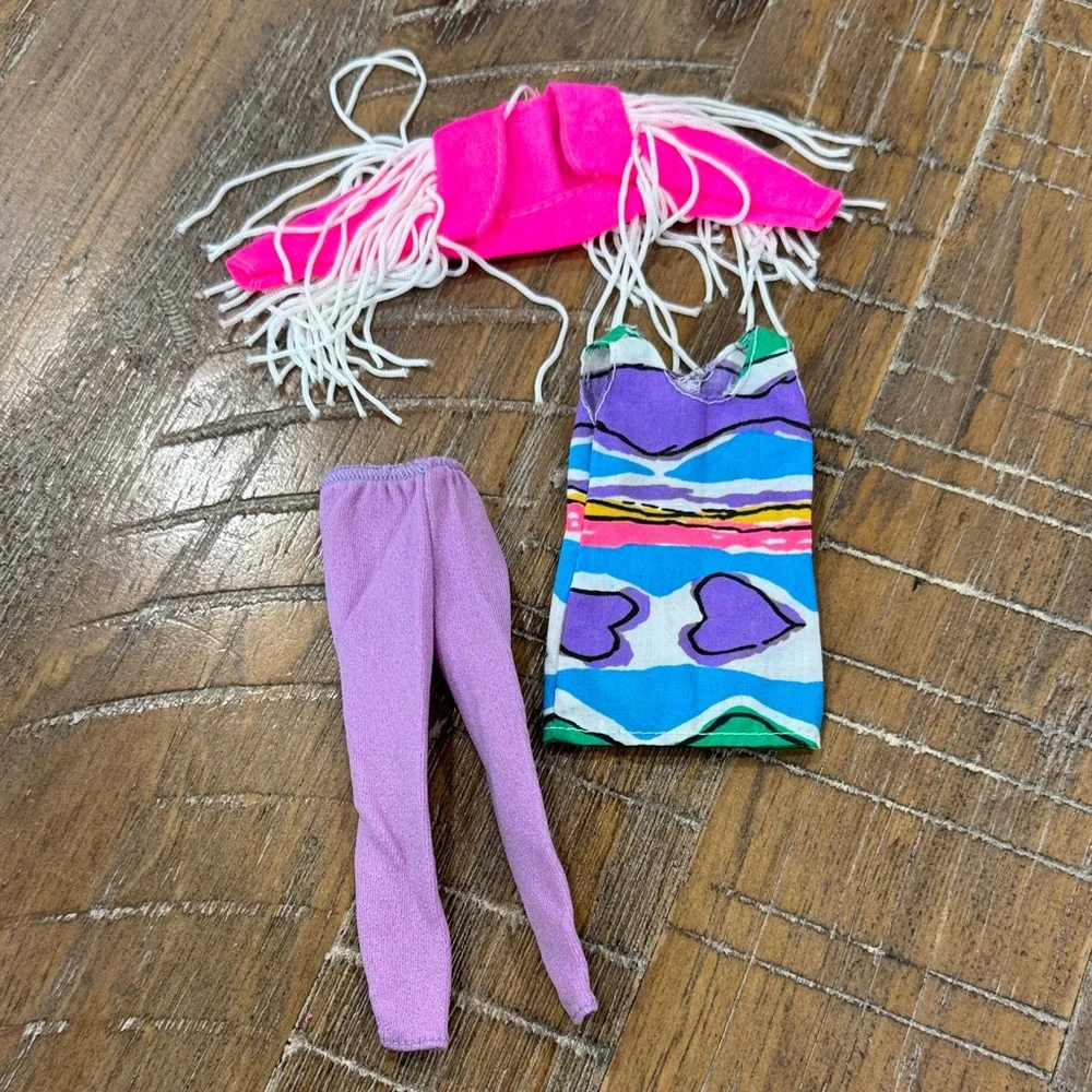 Barbie‎ Skipper Party 'n Play Fashions 1990 #9044 Mattel 3 piece